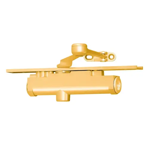 Concealed-in-Door Closers Brass Painted