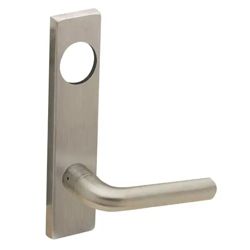 Trim Set with 02 Lever L Escutcheon for a L9050, L9453, L9456, or L9473 Satin Stainless Steel Finish