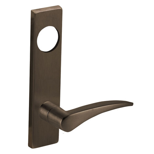 Trim Set with Right Hand 12 Lever L Escutcheon for a L9050, L9453, L9456, or L9473 Oil Rubbed Bronze Finish