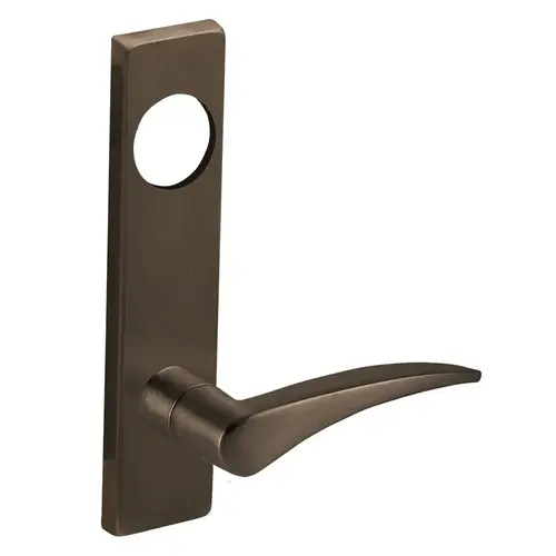 Trim Set with Right Hand 12 Lever L Escutcheon for a L9070, L9080, or L9465 Oil Rubbed Bronze Finish