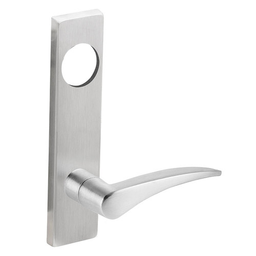 Trim Set with Right Hand 12 Lever L Escutcheon for a L9070, L9080, or L9465 Bright Chrome Finish