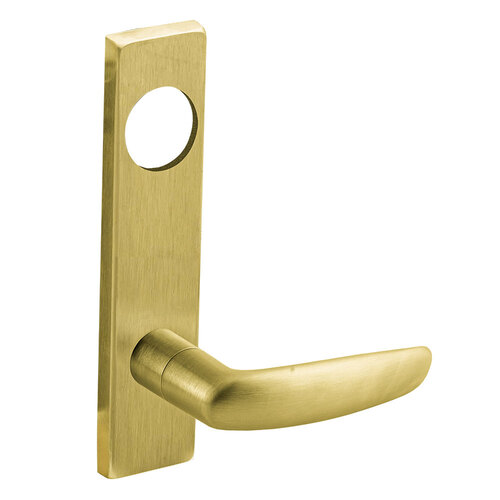 Trim Set with 07 Lever L Escutcheon for a L9050, L9453, L9456, or L9473 Satin Brass Finish