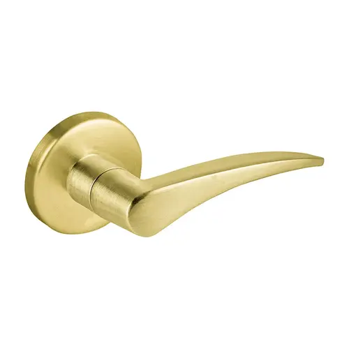 Trim Set with Left Hand 12 Lever B Rose for a L9010, L9070, L9080, or L9465 Satin Brass Finish