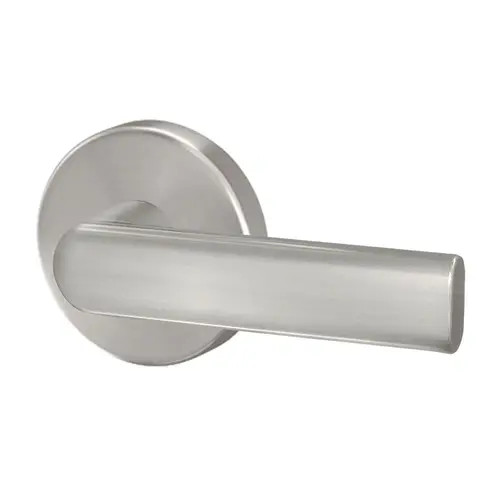 Trim Set with 01 Lever B Rose for a L9010, L9070, L9080, or L9465 Satin Stainless Steel Finish