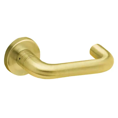 Trim Set with 03 Lever A Rose for a L9010, L9070, L9080, or L9465 Satin Brass Finish