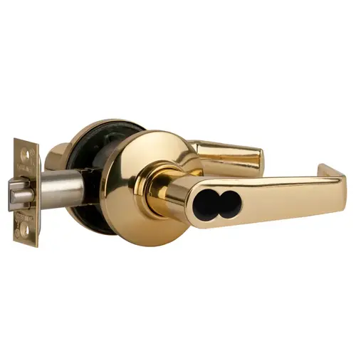 S Series Classroom Large Format Less Core Saturn with 16-203 Latch 10-001 Strike Bright Brass Finish