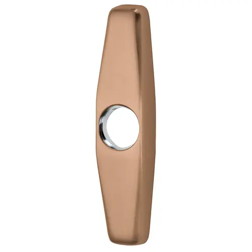 Rigid Pull Night Latch Cylinder Trim for 33 / 35 Rim Satin Bronze