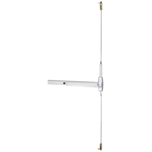 Concealed Vertical Rod Exit Devices Satin Chrome