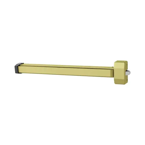 Exit Device Satin Brass Painted