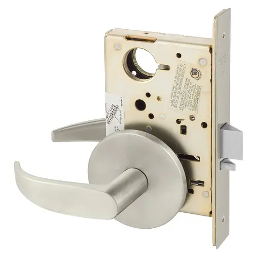 Manufacturing Mortise Lock Satin Nickel Plated Clear Coated