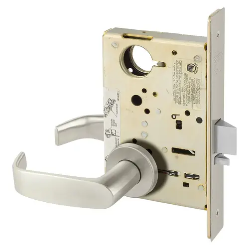 Manufacturing Mortise Lock Satin Nickel Plated Clear Coated