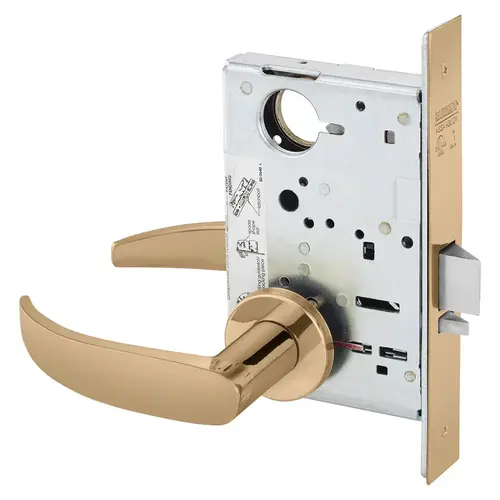 Manufacturing Mortise Lock Bright Bronze Clear Coated