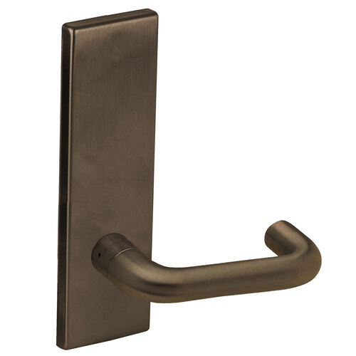 Lock Mortise Trim Set Dark Oxidized Satin Bronze Oil Rubbed