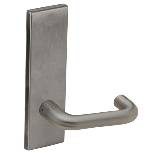 Lock Mortise Trim Set Satin Nickel Plated Clear Coated