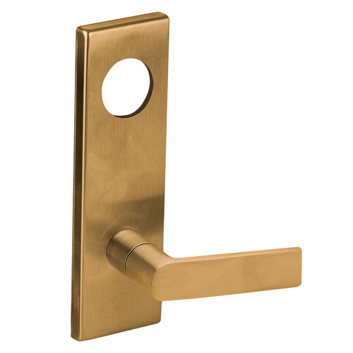 Lock Mortise Trim Set Satin Bronze Clear Coated