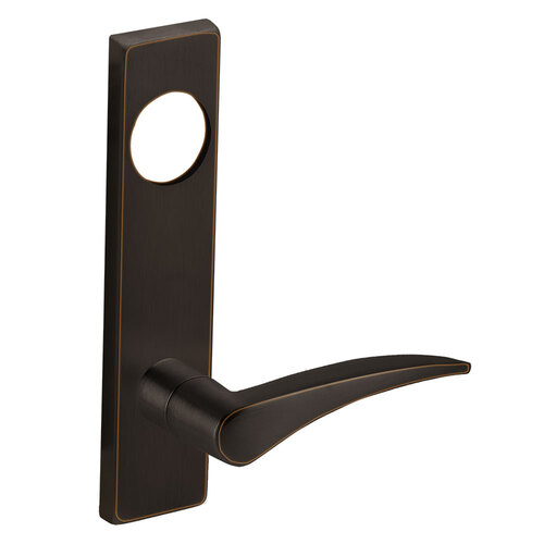 Lock Mortise Trim Set Aged Bronze