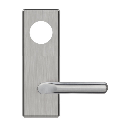 Lock Mortise Trim Set Satin Nickel Plated Clear Coated