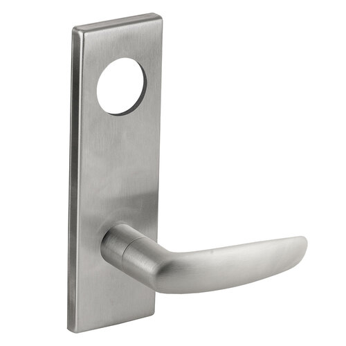 Lock Mortise Trim Set Satin Chrome