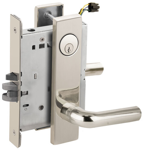 Lock Electric Mortise Lock Bright Stainless Steel