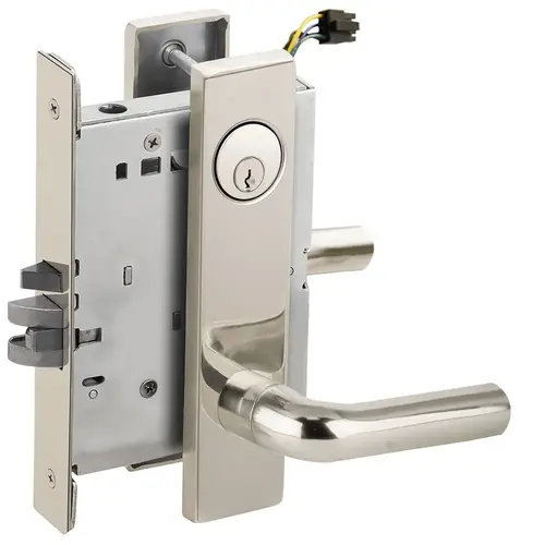 Lock Electric Mortise Lock Bright Stainless Steel