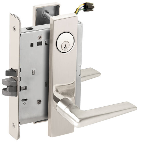 Lock Electric Mortise Lock Bright Stainless Steel