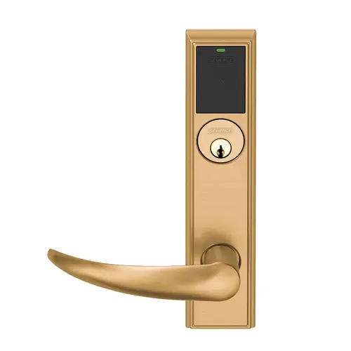 Wireless Mortise Lock Satin Bronze Clear Coated