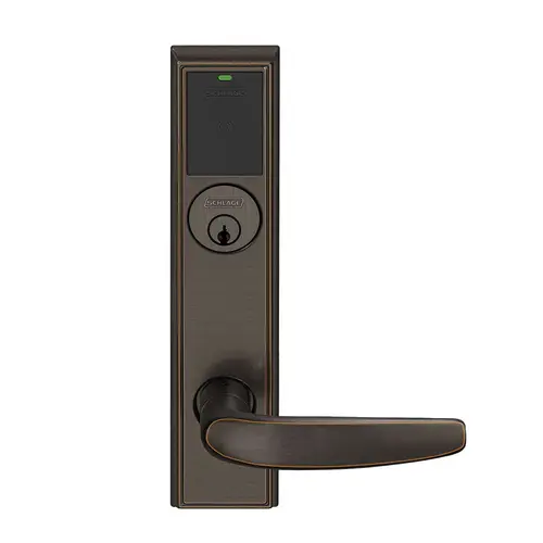 Electric Mortise Lock Aged Bronze