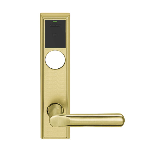 Wireless Mortise Lock Satin Brass