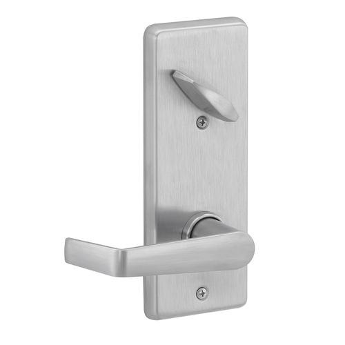 S200 Series Interconnected Storeroom Saturn Lever Less Cylinder with 16-481 Latch 10-109 Strike Satin Chrome Finish