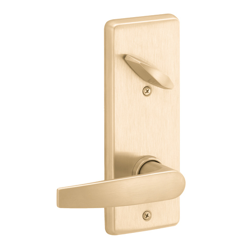 S200 Series Interconnected Storeroom Jupiter Lever C Keyway with 16-481 Latch 10-109 Strike Satin Brass Finish