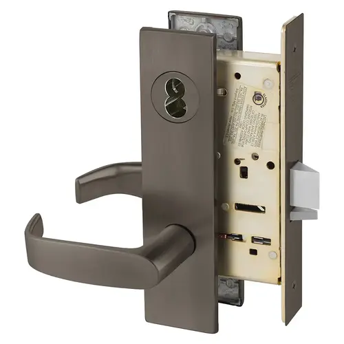 Manufacturing Mortise Lock Dark Oxidized Satin Bronze Oil Rubbed