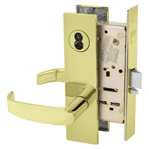 Manufacturing Mortise Lock Bright Brass