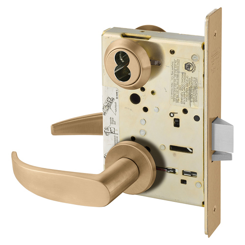 Manufacturing Mortise Lock Satin Bronze Clear Coated