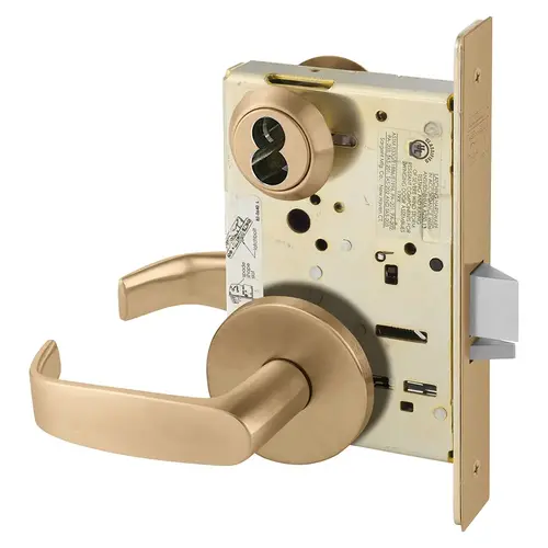 Manufacturing Mortise Lock Satin Bronze Clear Coated