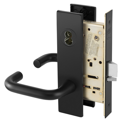 Manufacturing Mortise Lock Black Suede Powder Coat