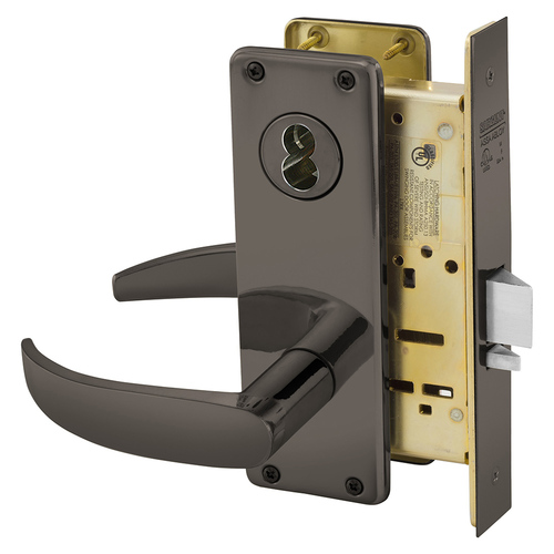 Manufacturing Mortise Lock Oxidized Satin Bronze Relieved Clear Coated