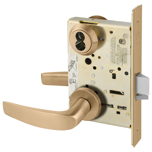 Manufacturing Mortise Lock Satin Bronze Clear Coated