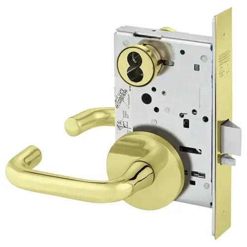 Manufacturing Mortise Lock Bright Brass