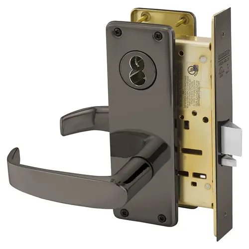 Manufacturing Mortise Lock Oxidized Satin Bronze Relieved Clear Coated