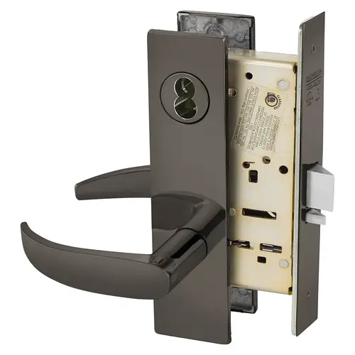 Manufacturing Mortise Lock Oxidized Satin Bronze Relieved Clear Coated