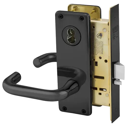 Manufacturing Mortise Lock Dark Oxidized Statuary Bronze Clear Coated