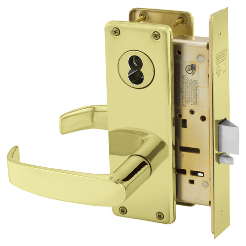 Manufacturing Mortise Lock Bright Brass