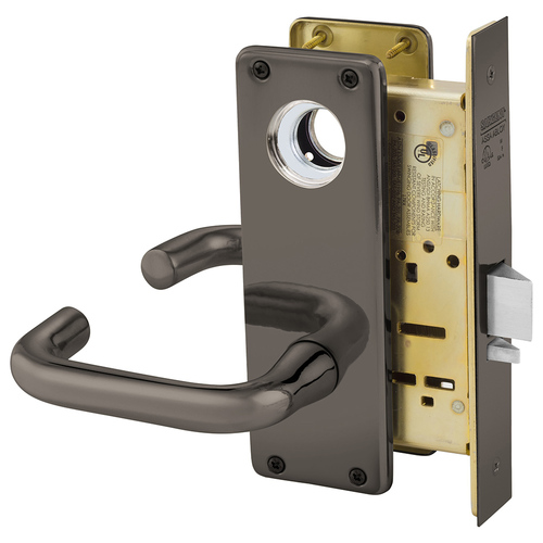 Manufacturing Mortise Lock Oxidized Satin Bronze Relieved Clear Coated