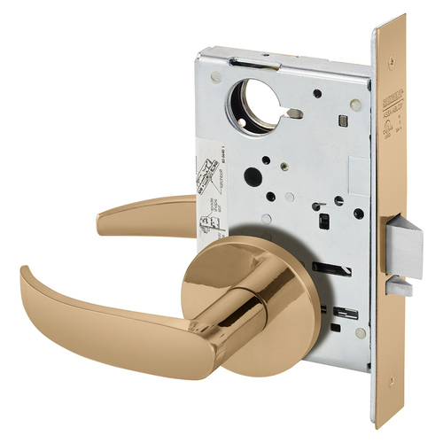 Manufacturing Mortise Lock Bright Bronze Clear Coated