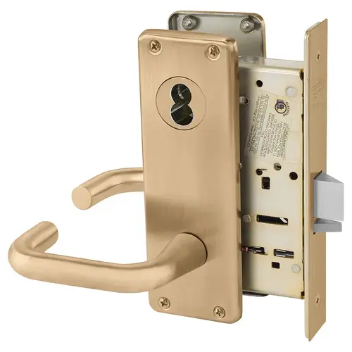 Manufacturing Mortise Lock Satin Bronze Clear Coated