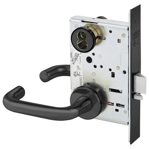 Manufacturing Mortise Lock Dark Oxidized Statuary Bronze Clear Coated