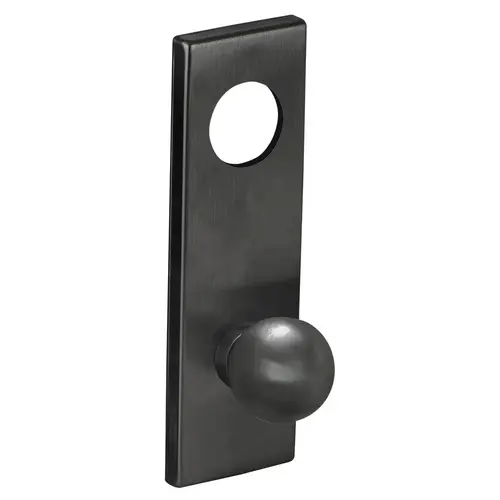 Mortise Trim Pack Only Flat Black Coated