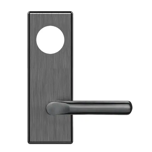 Mortise Trim Pack Only Flat Black Coated