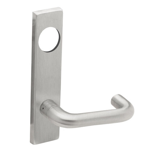 Mortise Trim Pack Only Satin Chrome Antimicrobial Coated