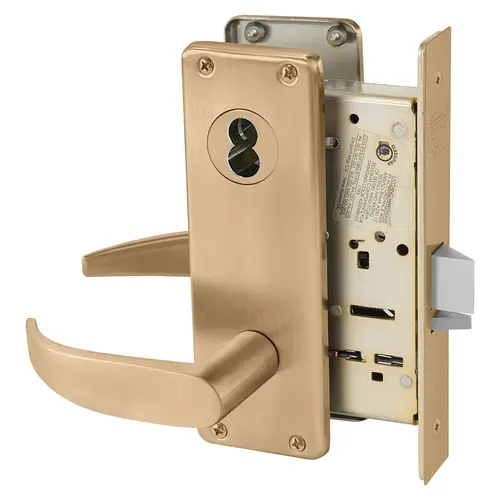 Manufacturing Mortise Lock Satin Bronze Clear Coated